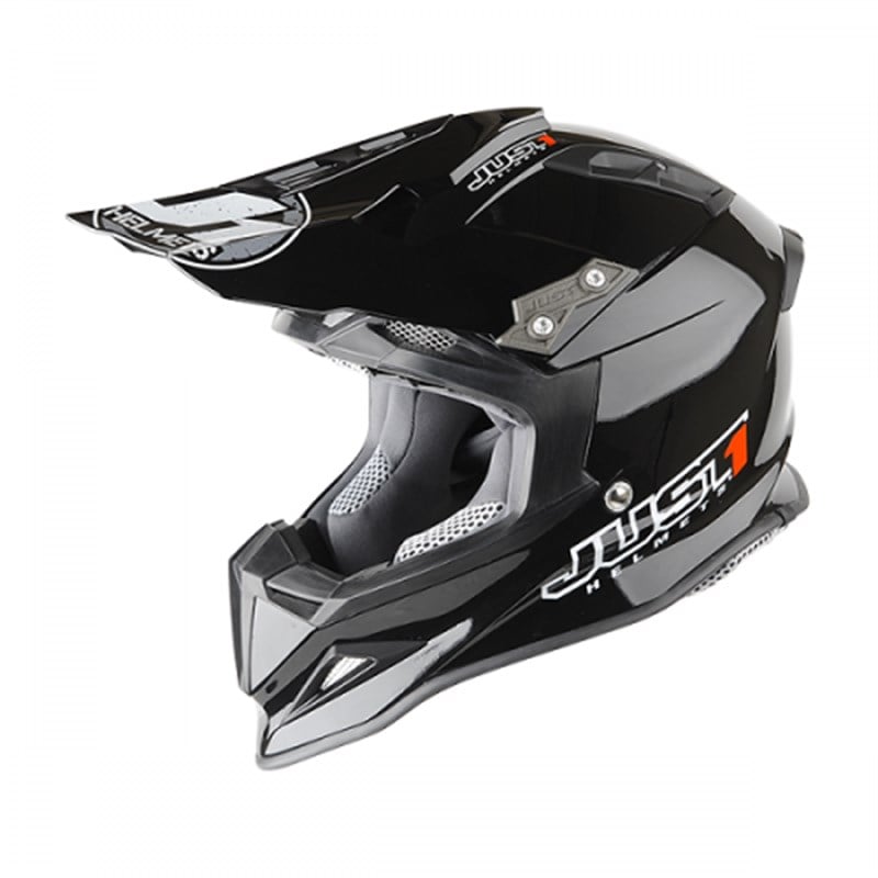JUST1 J12 Gloss Black Kask