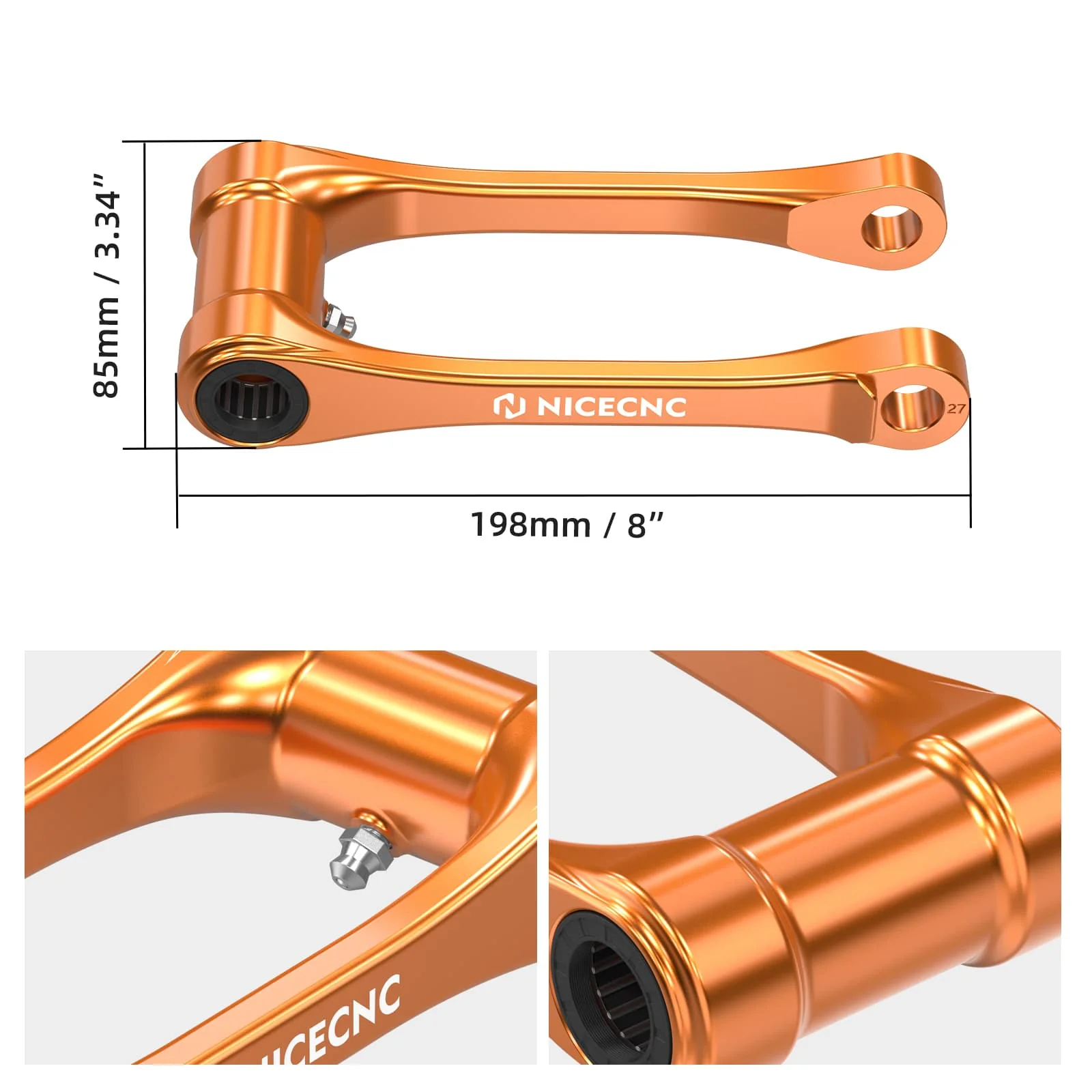 NICECNC KTM&HSQ&GASGAS 1,5 CM ALÇALTMA KİTİ 24-26