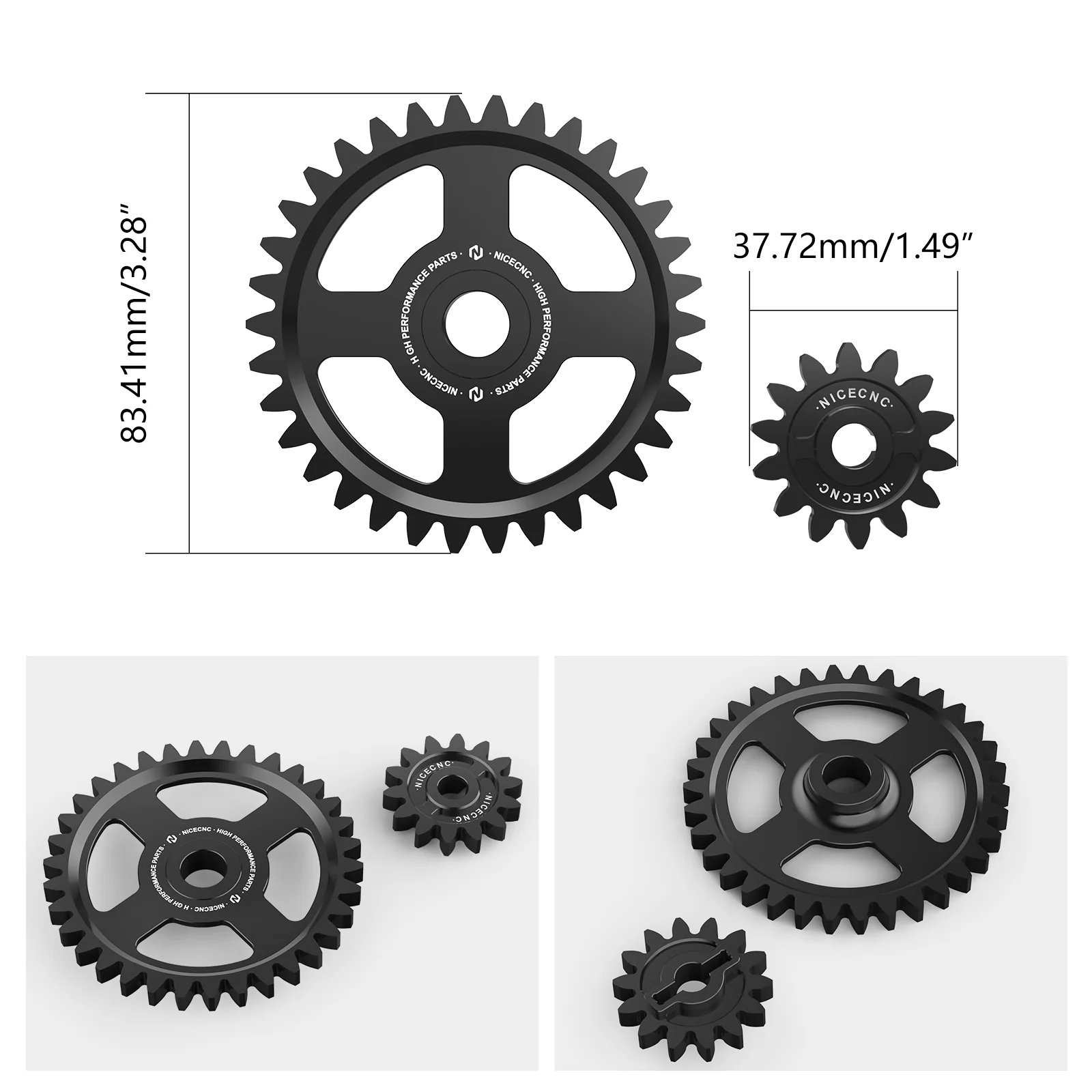NICECNC KTM 250/350 YAĞ POMPA DİŞLİ 4T 24-26