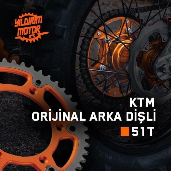 KTM SİXDAYS MODELLER ARKA DİŞLİ TURU