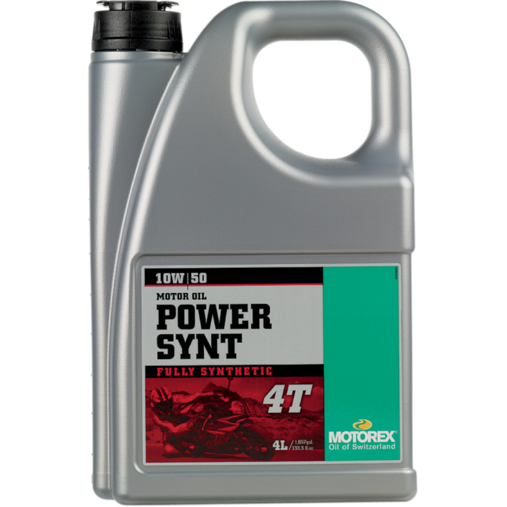 MOTOREX POWER SYNT 4T SAE 10W50 JASO MA2 YAĞ 4LT
