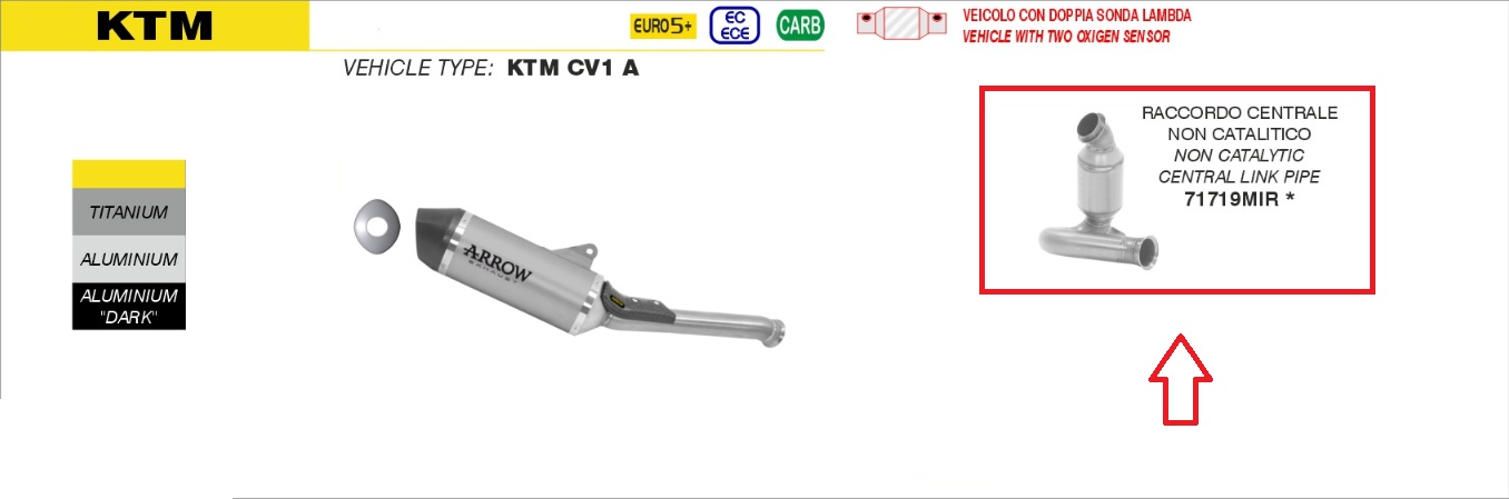 ARROW KTM 890 TORK SALYANGOZU