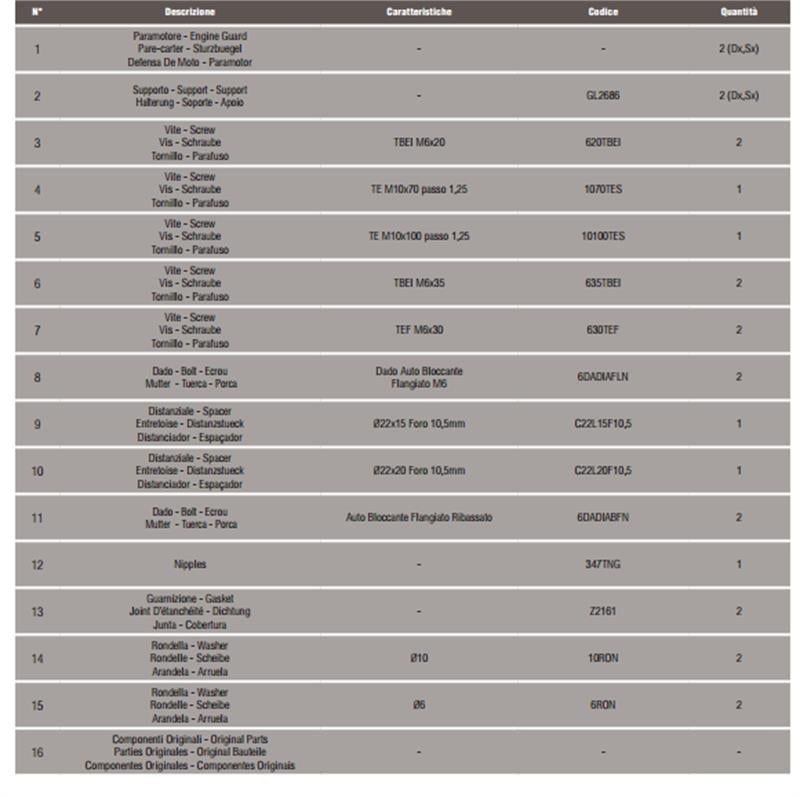 GİVİ TN3105 SUZUKI DL 1000 V-STROM (14-15) KORUMA DEMİRİ