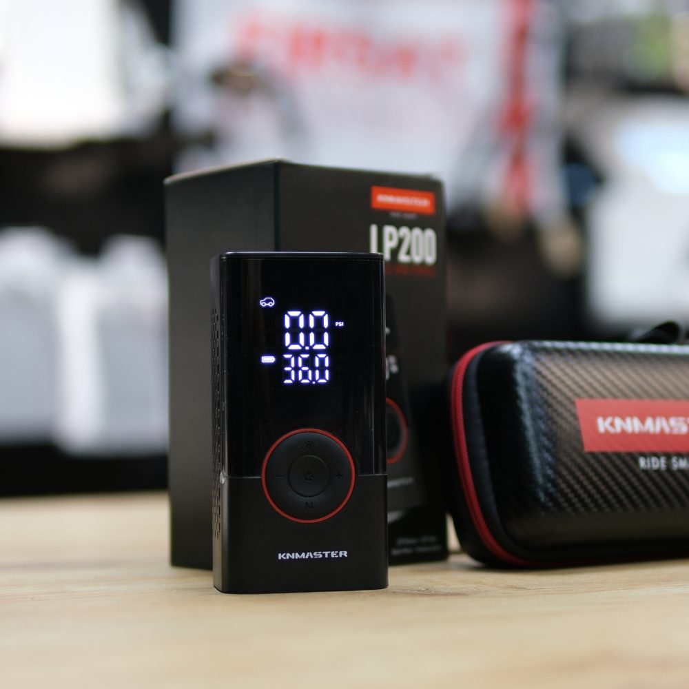 KNMASTER DİJİTAL GÖSTERGELİ HAVA POMPASI