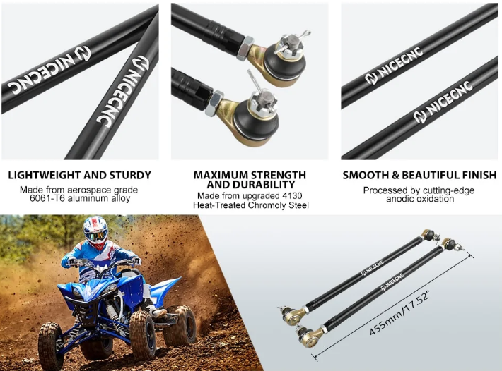 NICECNC YAMAHA YFZ450R ATV ÖN MAŞA MAFSAL KİTİ