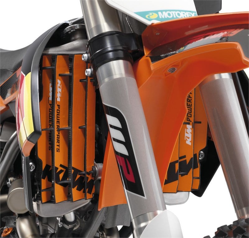 KTM Modeller Radyatör Koruma Plastikleri Sticker Seti 10-16