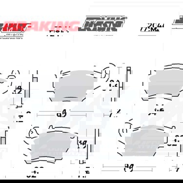 SİNTERLİ ÖN FREN BALATASI