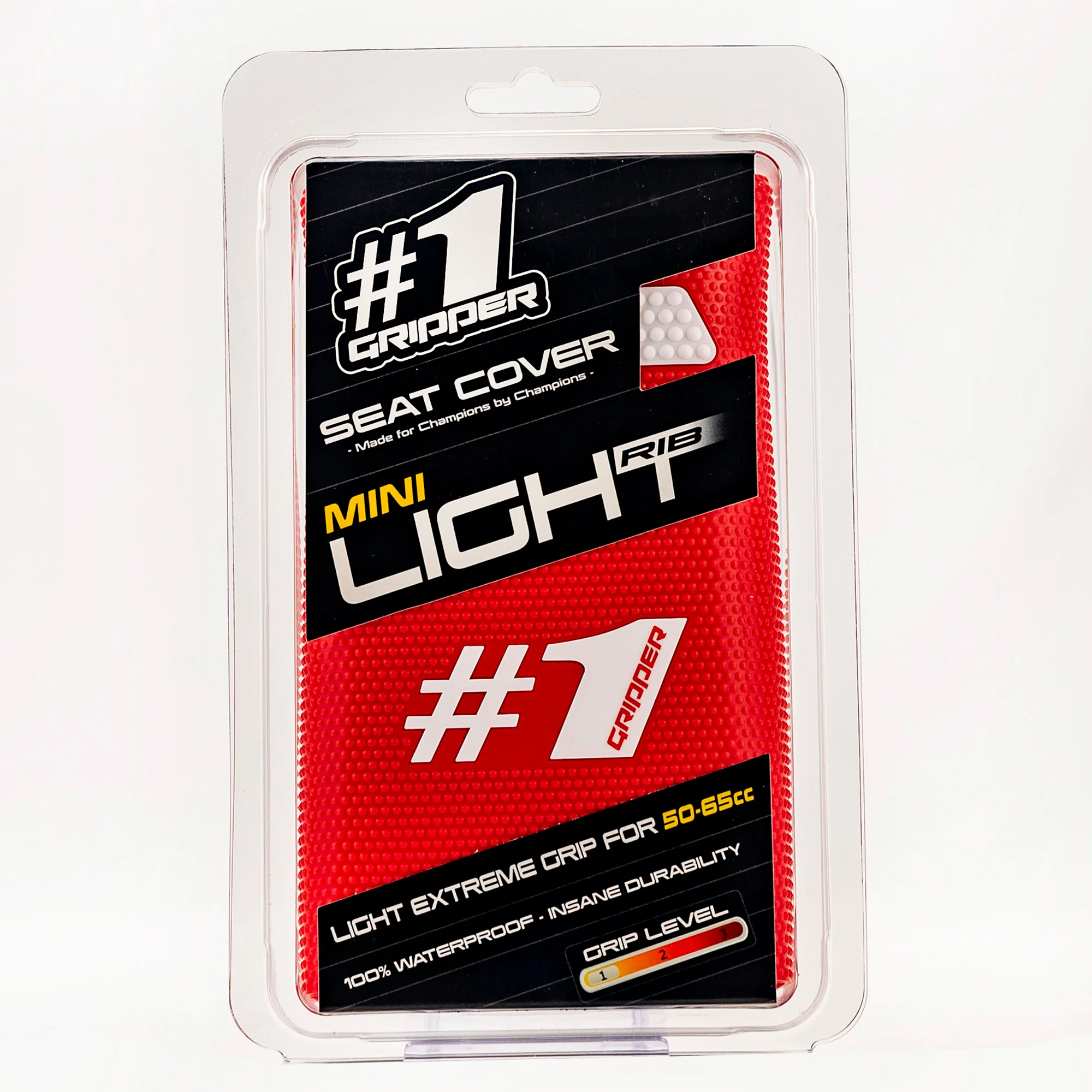 1GRIPPER LIGHT RIB MINI SELE KILIFI KIRMIZI BEYAZ