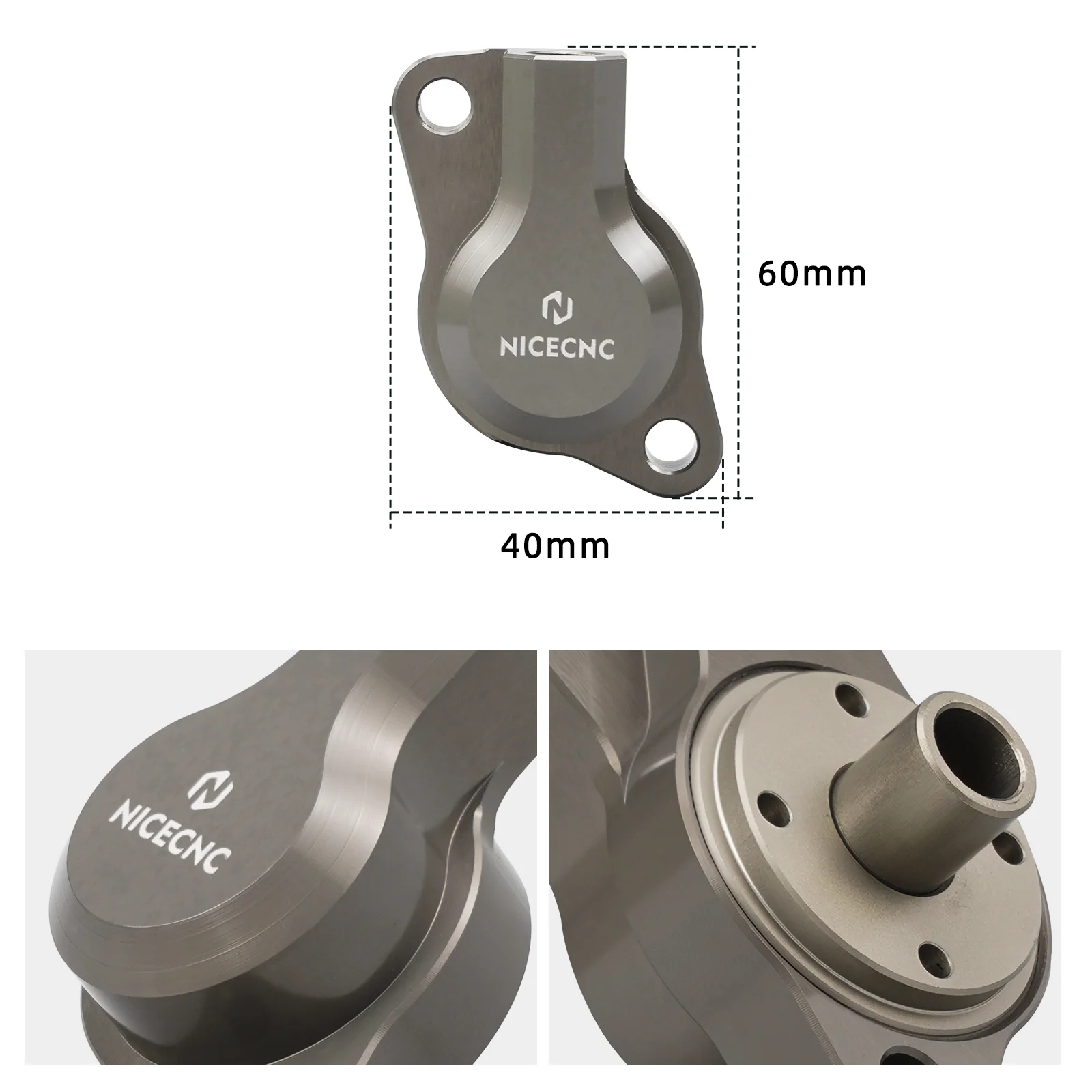 NICECNC KTM ADVENTURE MODELLER DEBRİYAJ ALT MERKEZ SİLİNDİR