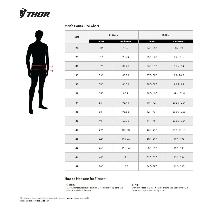 THOR TERRAIN PANTALON
