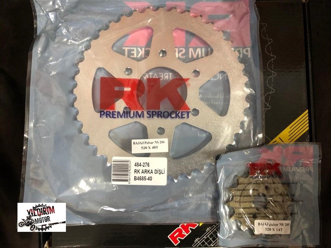 485-310  RK ÖN ARKA DİŞLİ PULSAR NS200