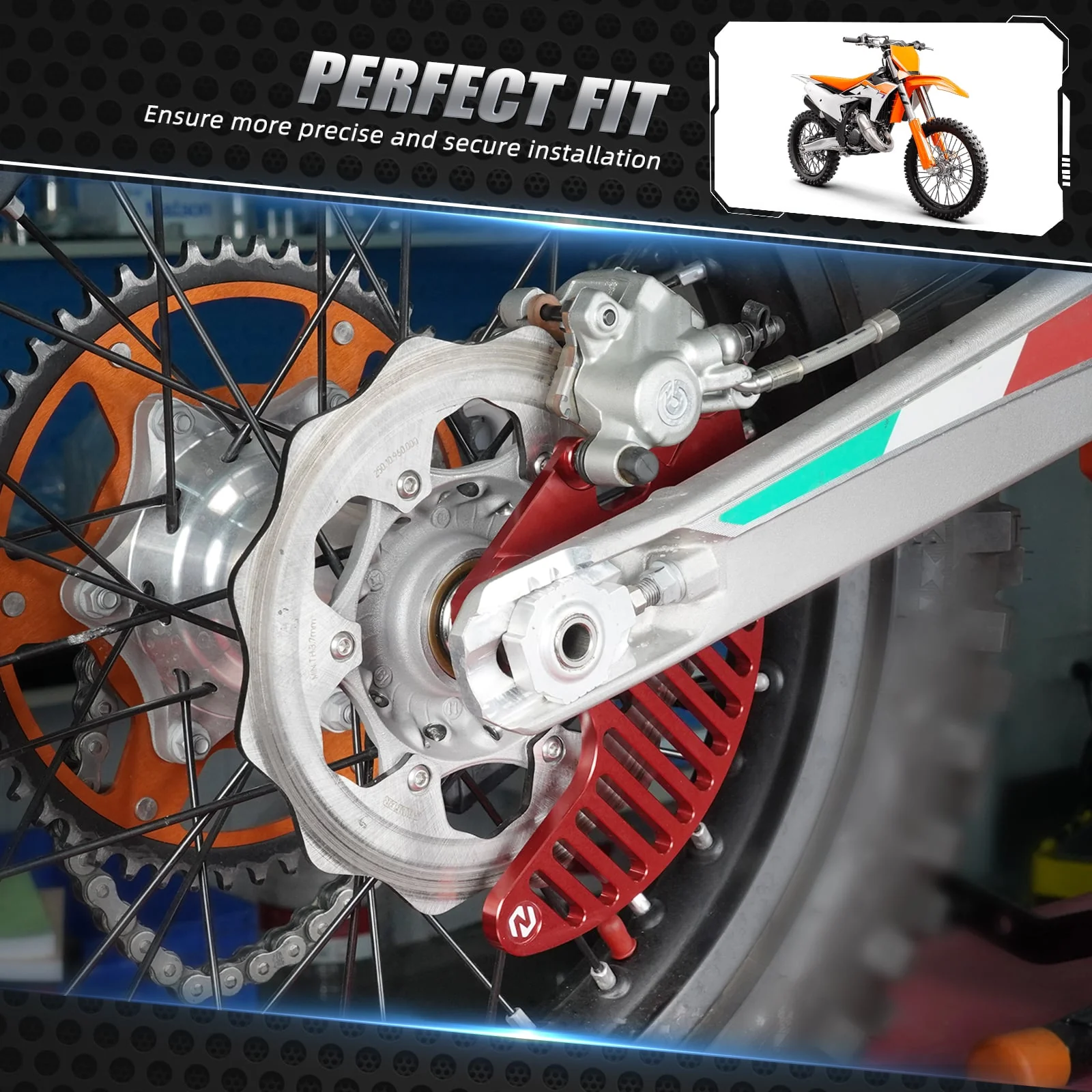 NICECNC KTM&HSQ&GASGAS ARKA DİSK KORUMA 17-26