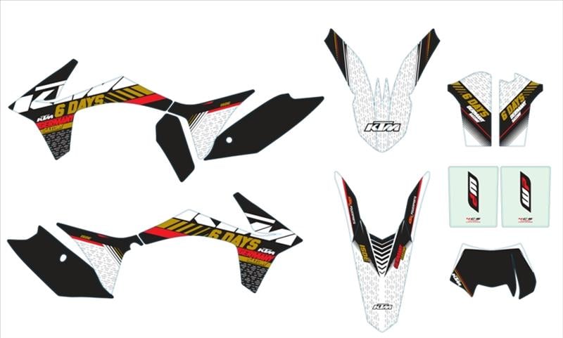 KTM Sticker Kit Germany-Almanya