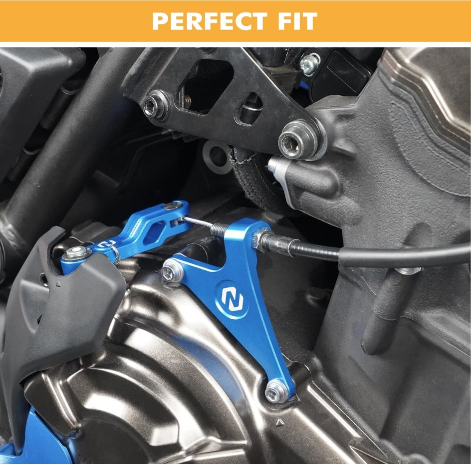 NICECNC TENERE 700 DEBRİYAJ BRAKETİ MAVİ