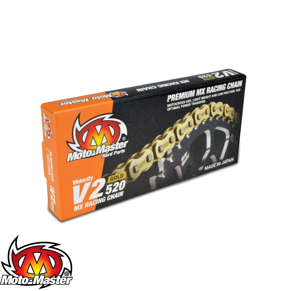 MOTO MASTER V2-520 120 BAKLA ZİNCİR GOLD