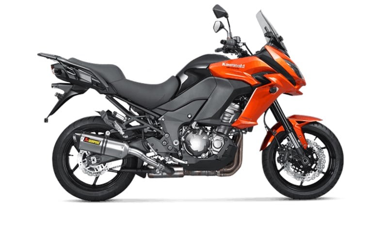  KAWASAKİ VERSYS 1000 AKRAPOVİC SLİP ON TİTANYUM  EGZOZ 12-16