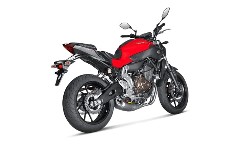 YAMAHA MT-07 AKRAPOVİC RACİNG LİNE TİTANYUM  EGZOZ