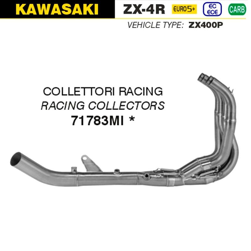 KAWASAKI ZX-4R HEADERS 24-25