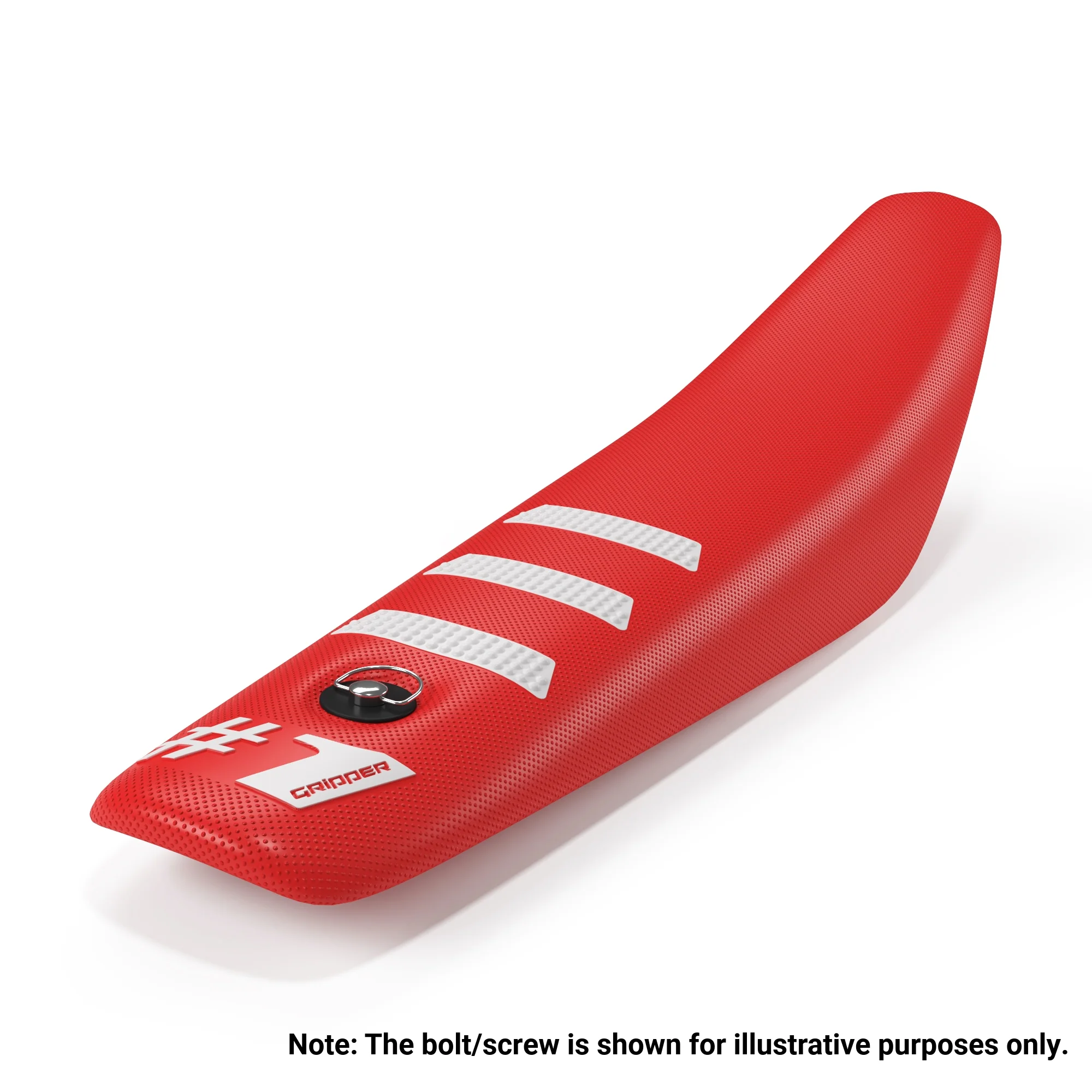 1GRIPPER LIGHT RIB MINI SELE KILIFI KIRMIZI BEYAZ