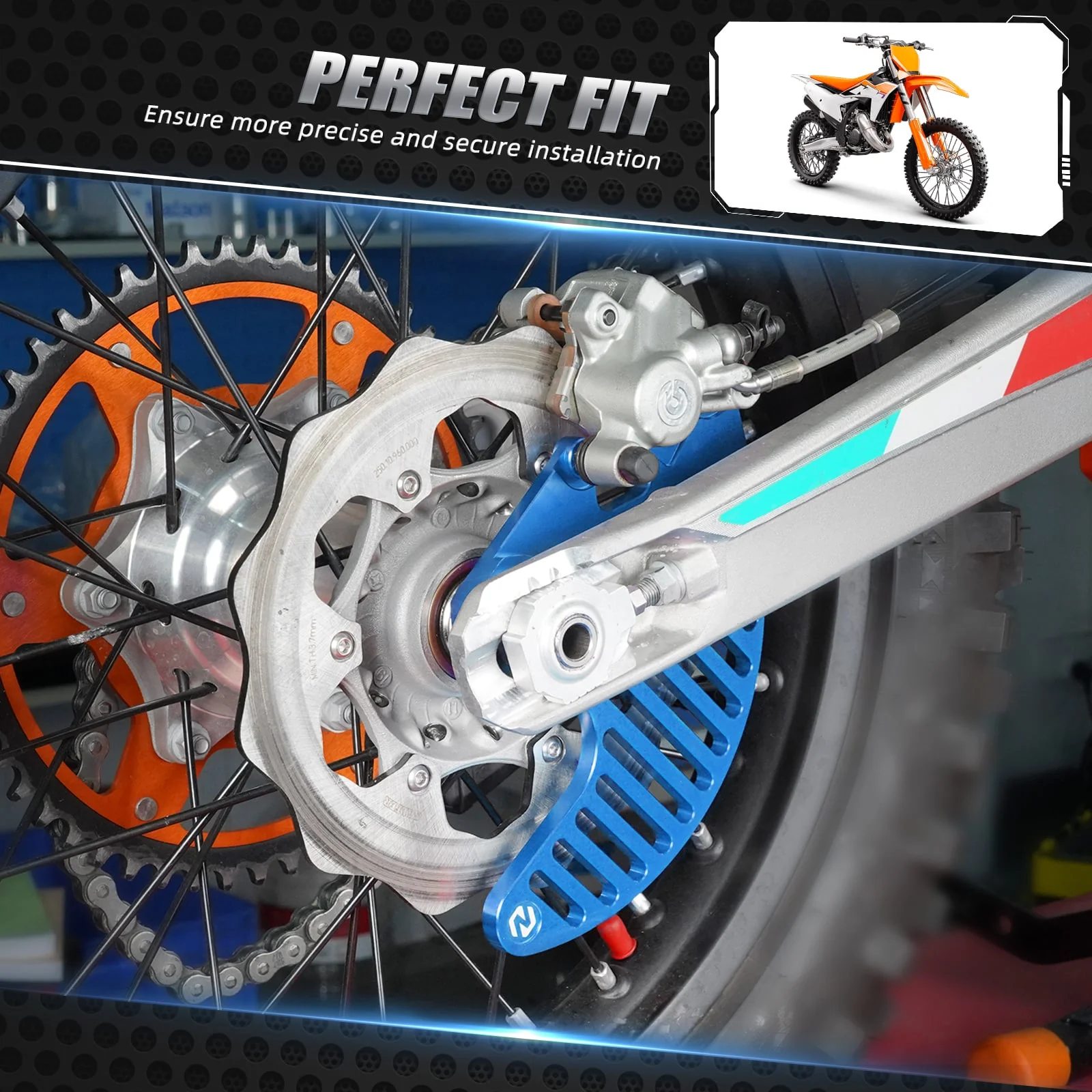NICECNC KTM&HSQ&GASGAS ARKA DİSK KORUMA 17-26