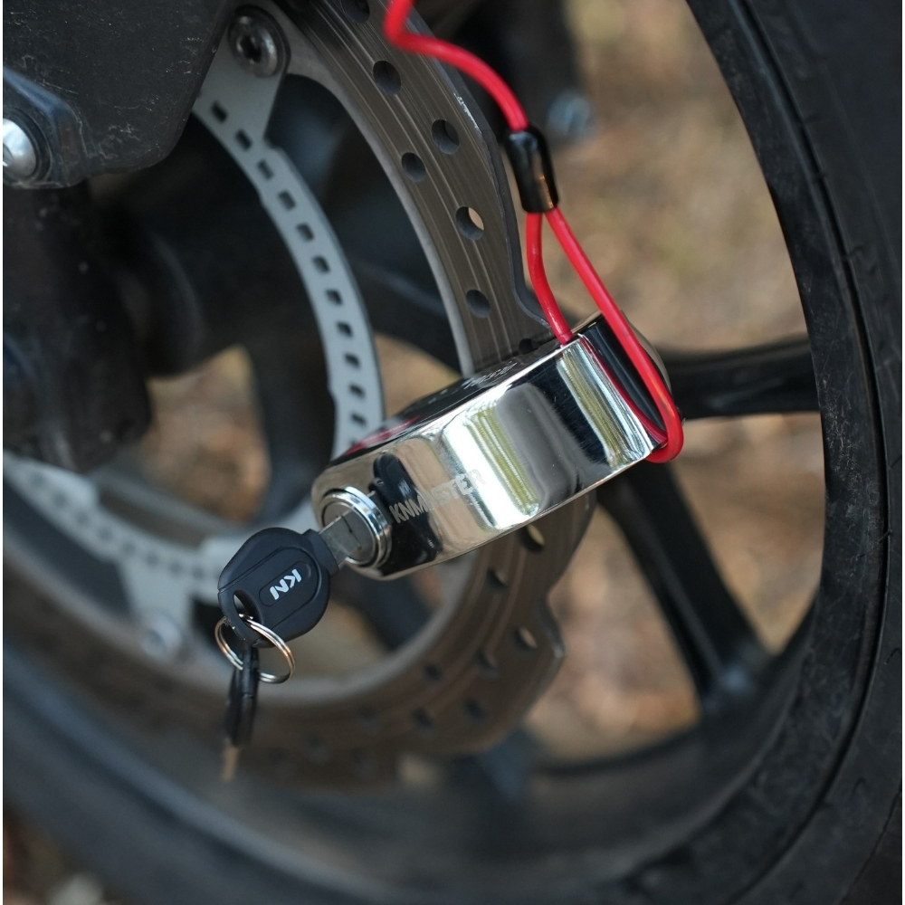 KNMASTER 10 MM ALARMLI DİSK KİLİDİ