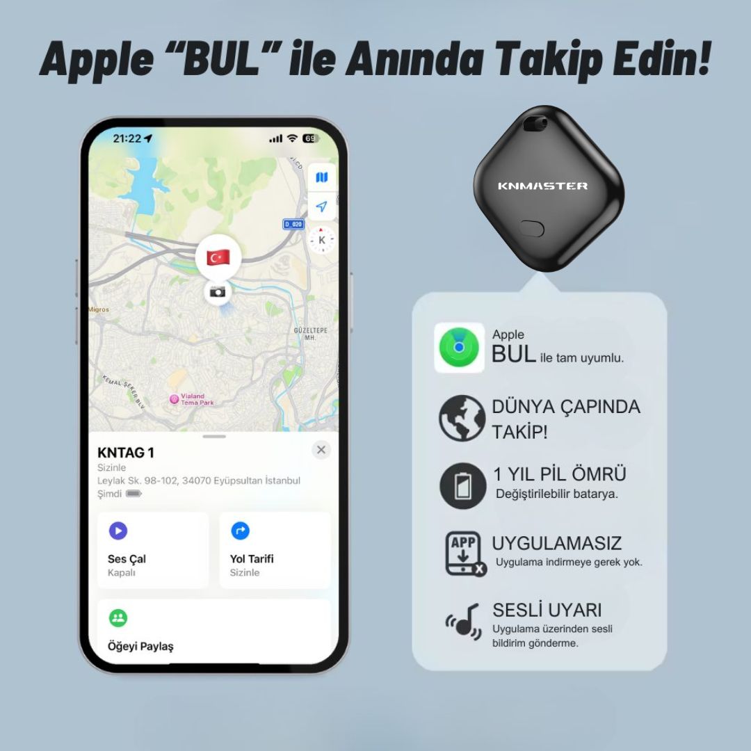 KNMASTER AKILLI TAKİP CİHAZI