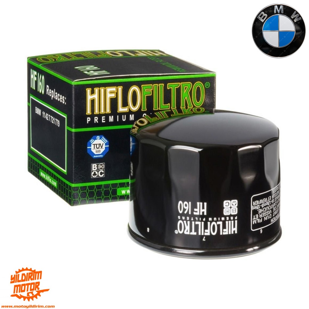 HİFLO HF160 YAĞ FİLTRESİ