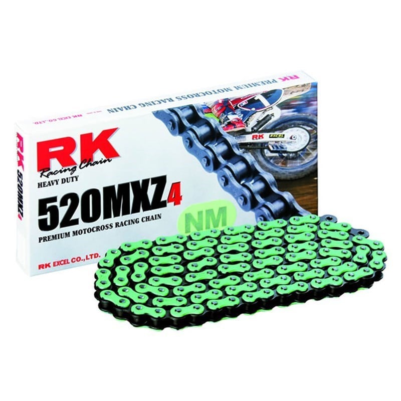 RK 520 MXZ 120L KAWASAKİ KX MODELLER YEŞİL ZİNCİR
