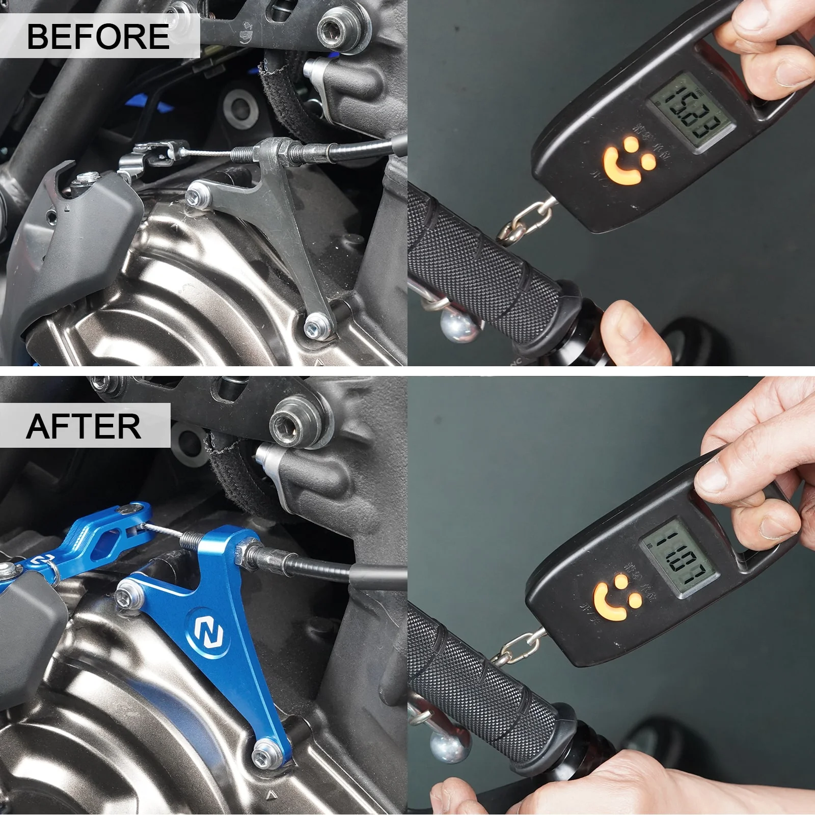 NICECNC TENERE 700 DEBRİYAJ YUMUŞATMA BRAKETİ