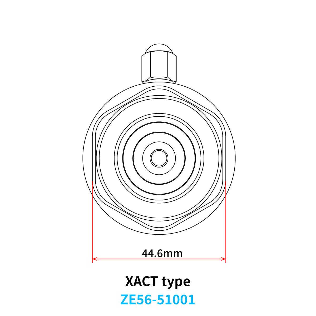 ZETA WP ARKA SÜSPANSİYON KAPAĞI XACT