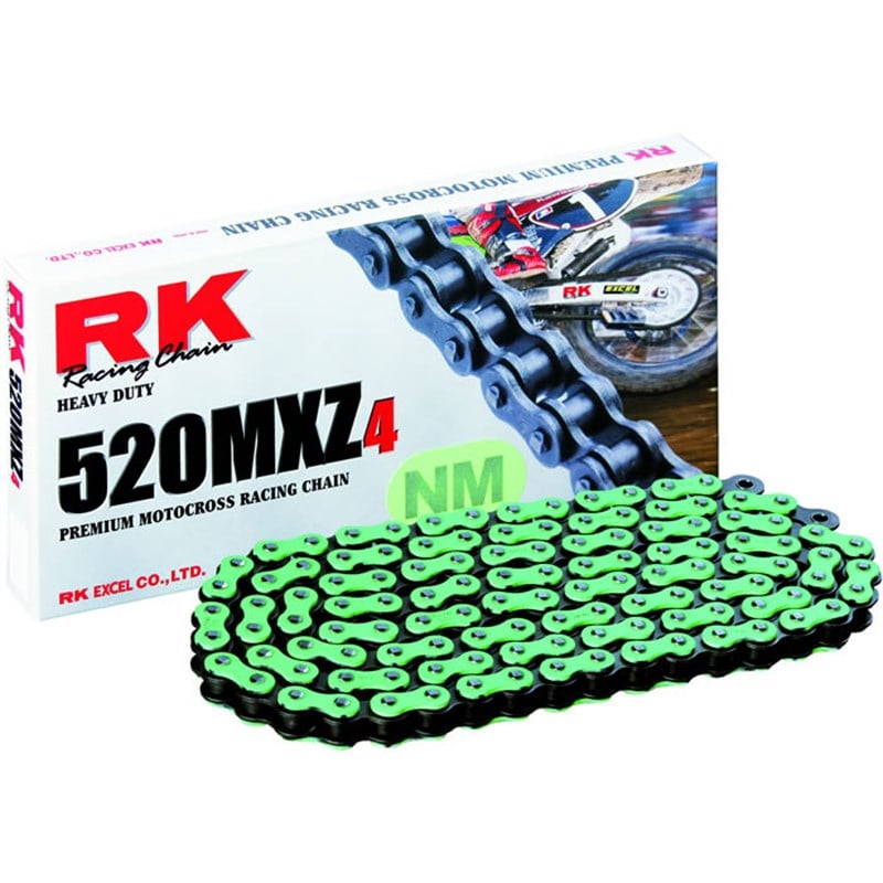 RK RENKLİ ZİNCİR RR 520 MXU 116L YEŞİL