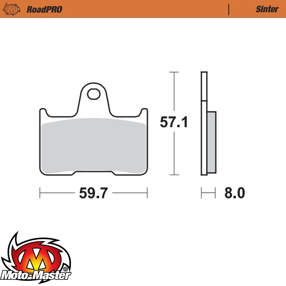 MOTO MASTER HARLEY-DAVIDSON ARKA FREN BALATASI
