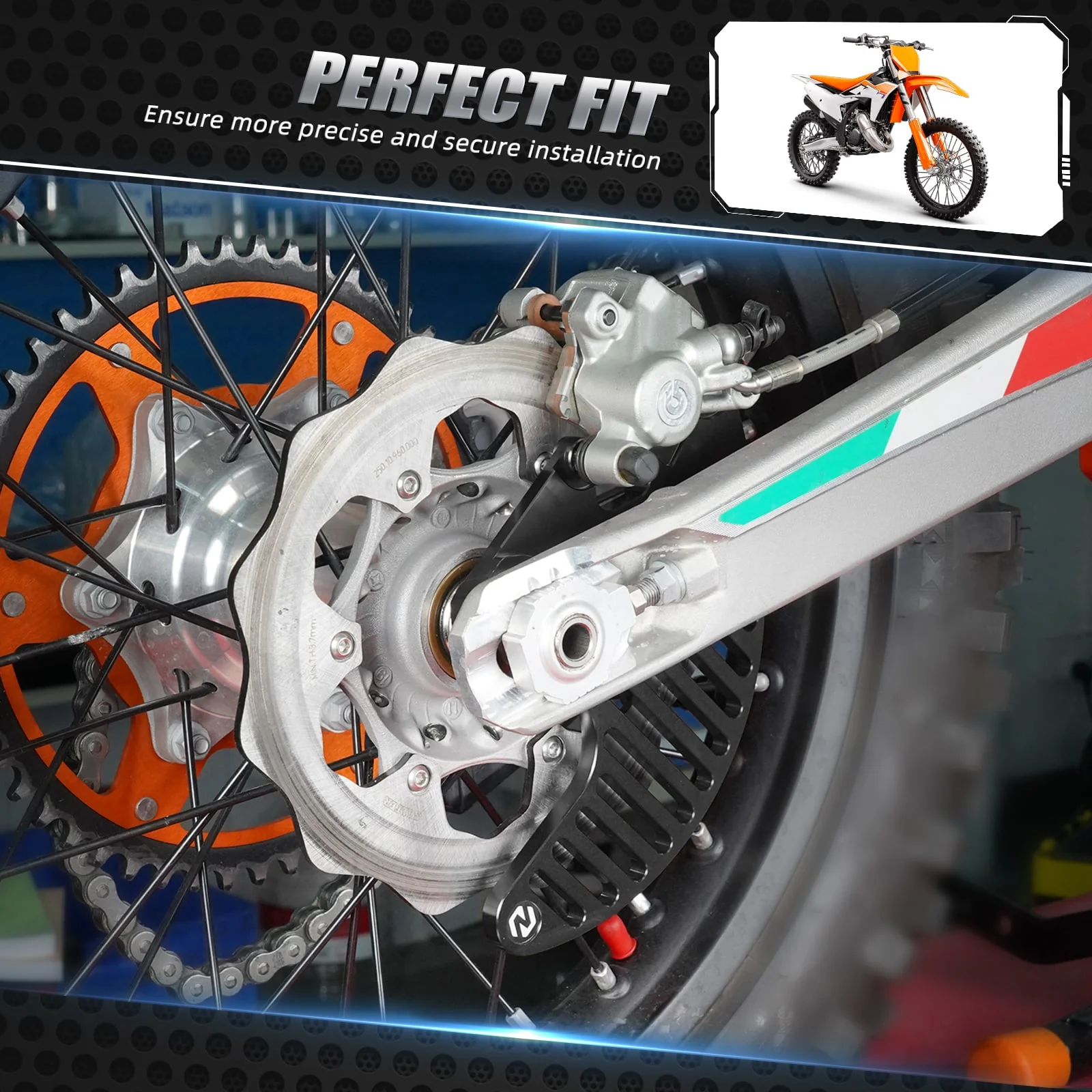 NICECNC KTM&HSQ&GASGAS ARKA DİSK KORUMA 17-26