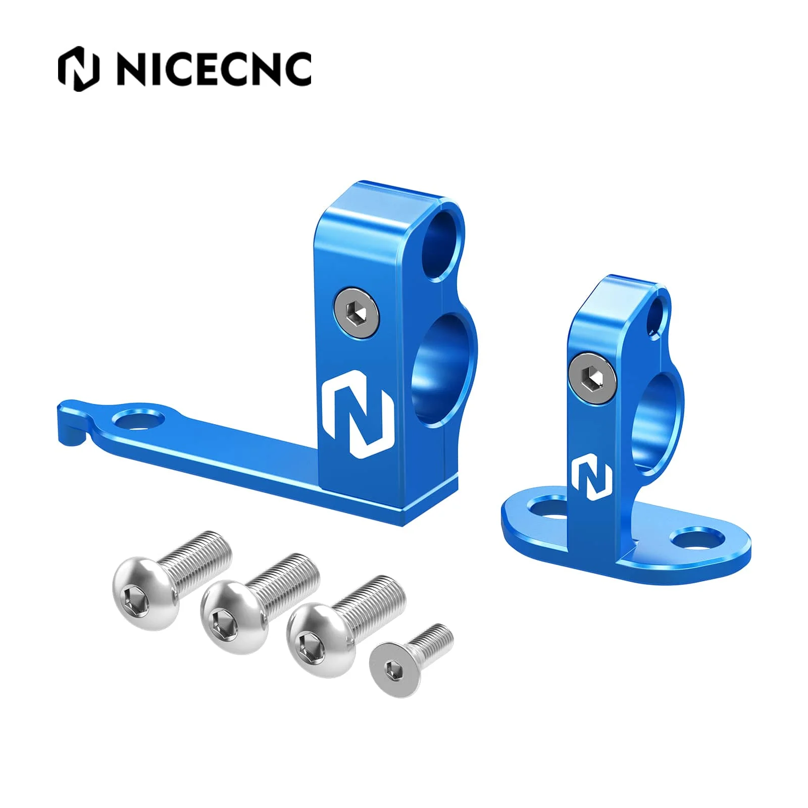 NICECNC TENERE 700 ARKA FREN HORTUM KELEPÇESİ MAVİ