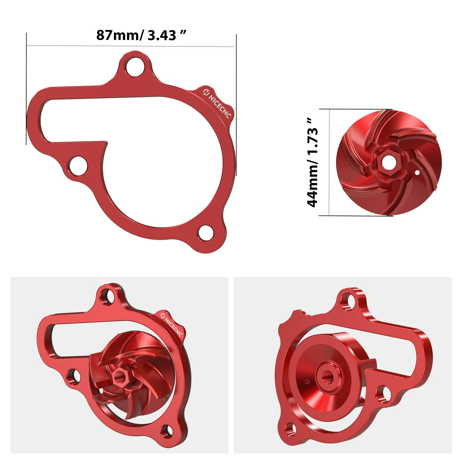 NICECNC HONDA CRF450R DEVİR DAİM SETİ