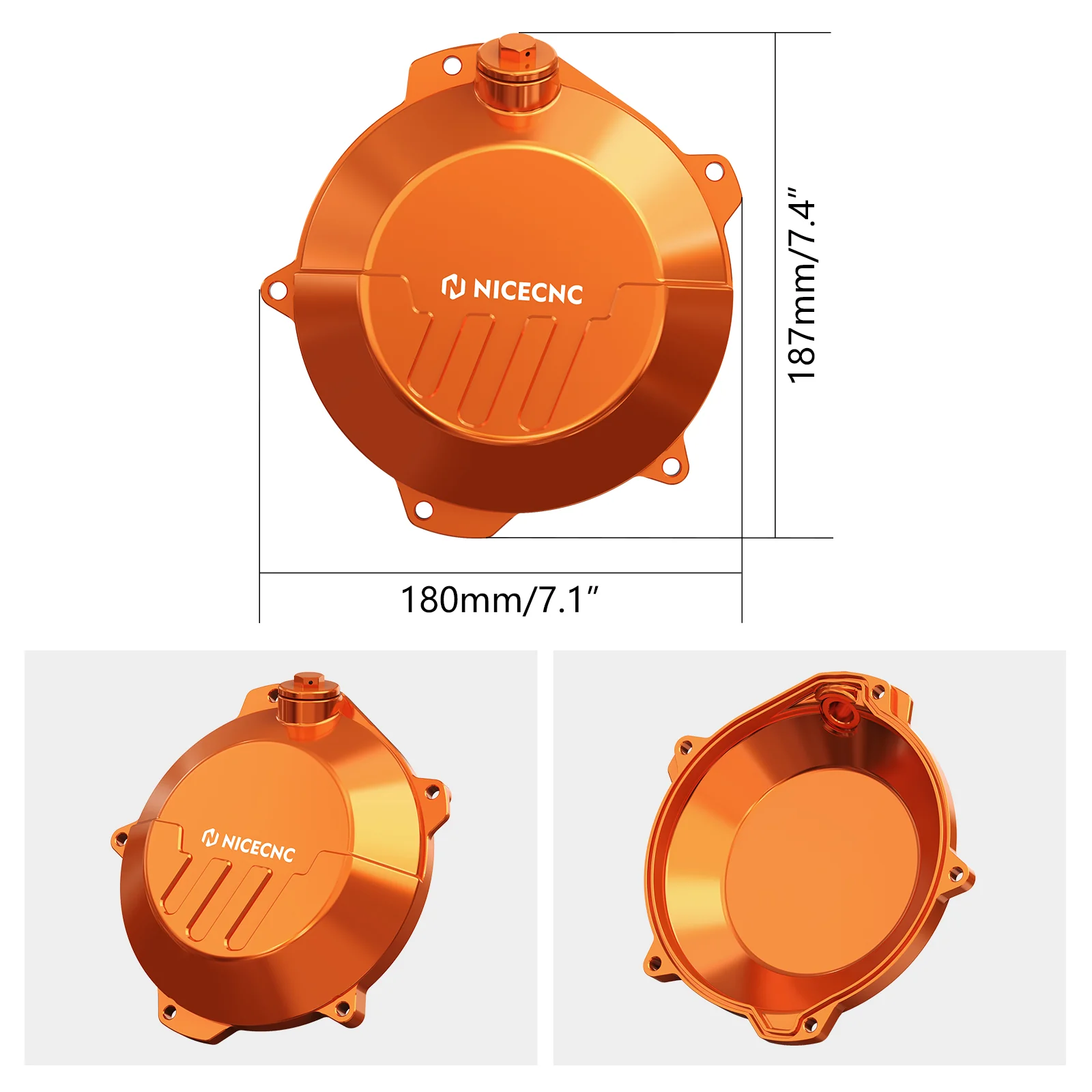 NICECNC KTM&HSQ&GASGAS DEBRİYAJ KAPAĞI 24-26