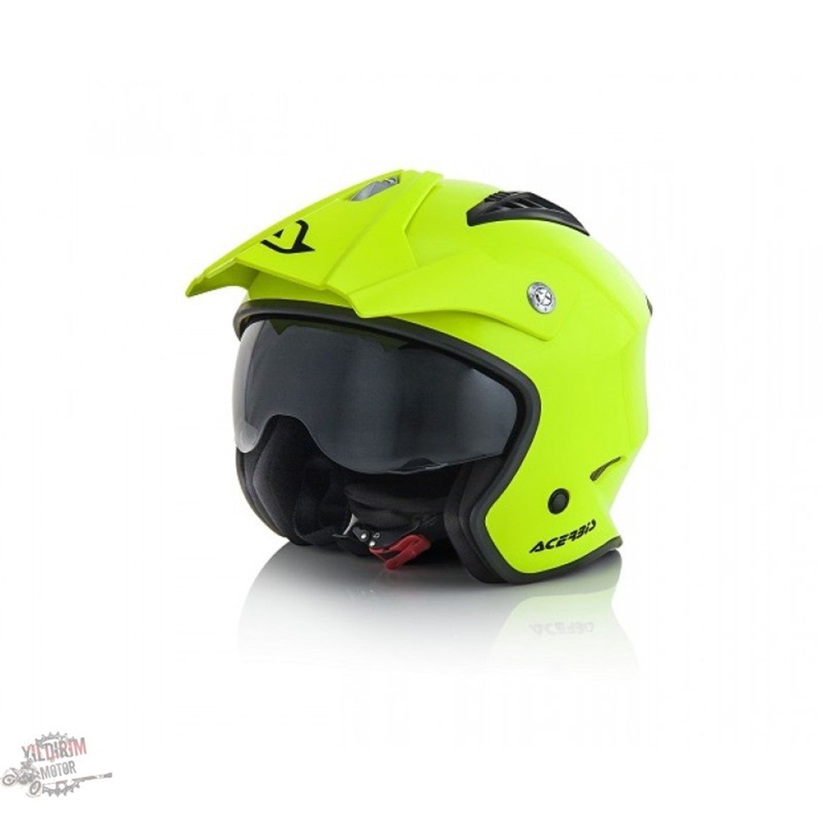 ACERBİS M JET ARİA CASCO YARIM KASK YEŞİL