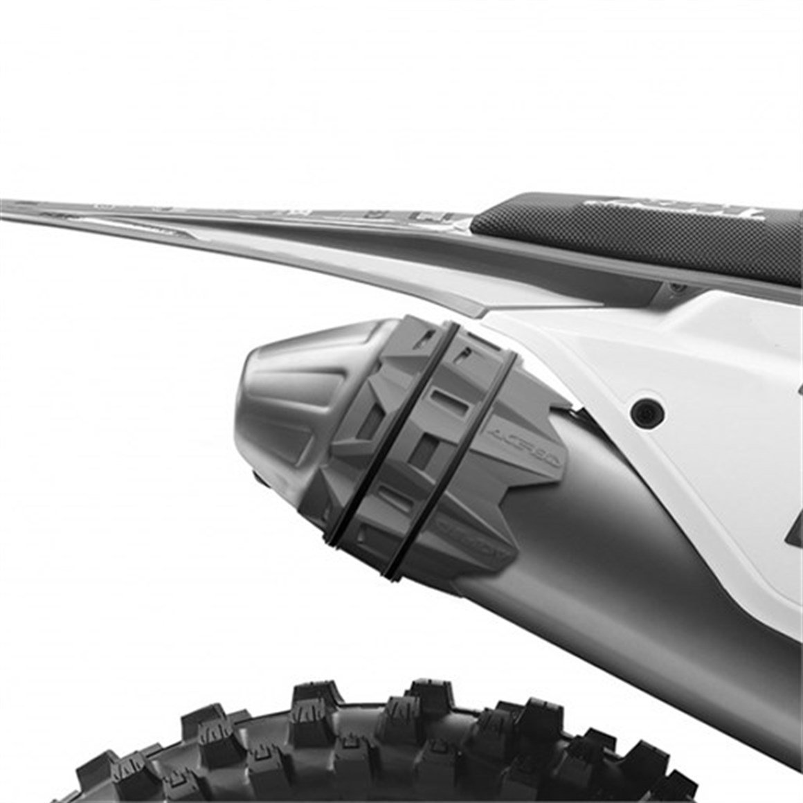 Acerbis Üniversal Egzoz Koruma Sarı