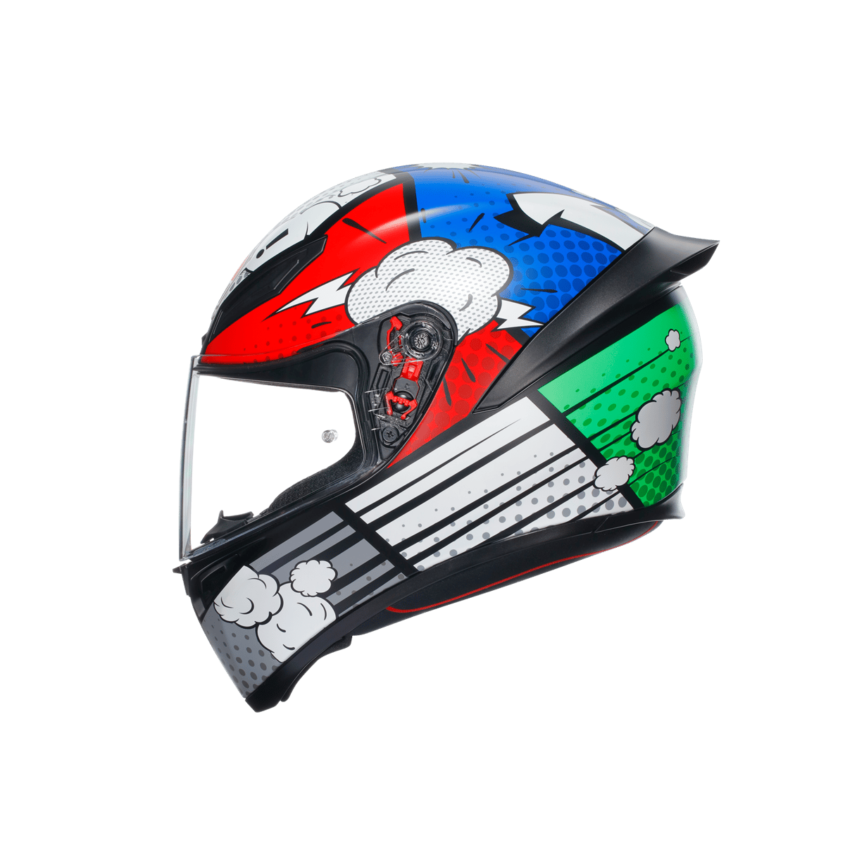 AGV K1 BANK MATT ITALY MAVİ KASK 
