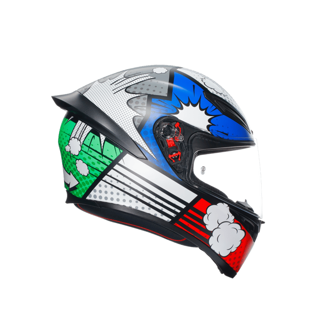 AGV K1 BANK MATT ITALY MAVİ KASK 