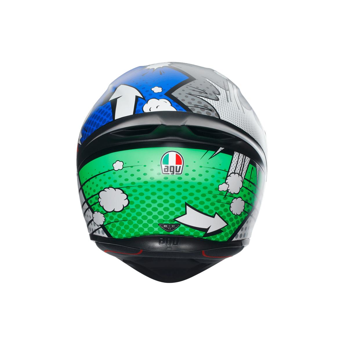 AGV K1 BANK MATT ITALY MAVİ KASK 