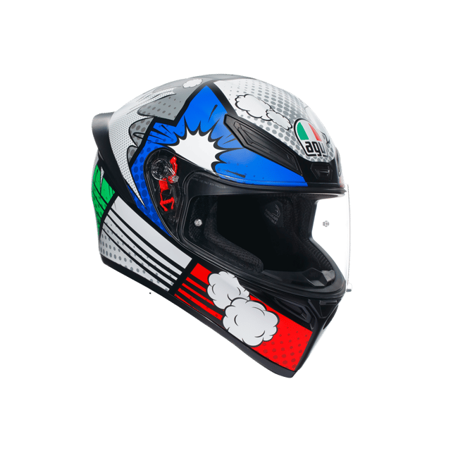 AGV K1 BANK MATT ITALY MAVİ KASK 