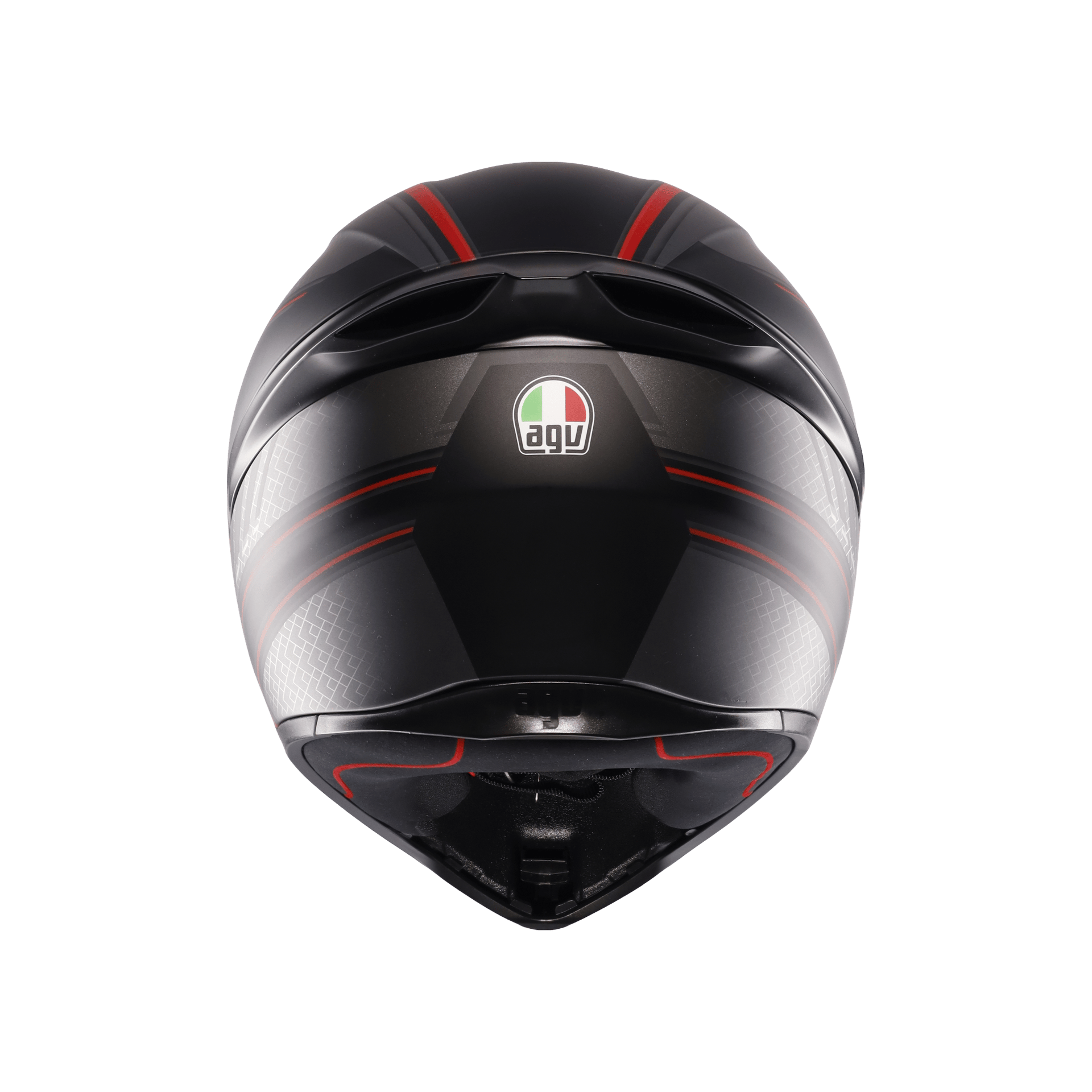 AGV K1 E2206 SLING MATT KIRMIZI SİYAH KASK 