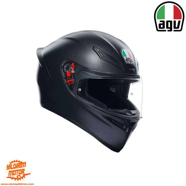 AGV K1 S MONO MAT SİYAH KASK