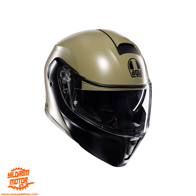 AGV MPLK E2206 MONO MAT YEŞİL SİYAH KASK