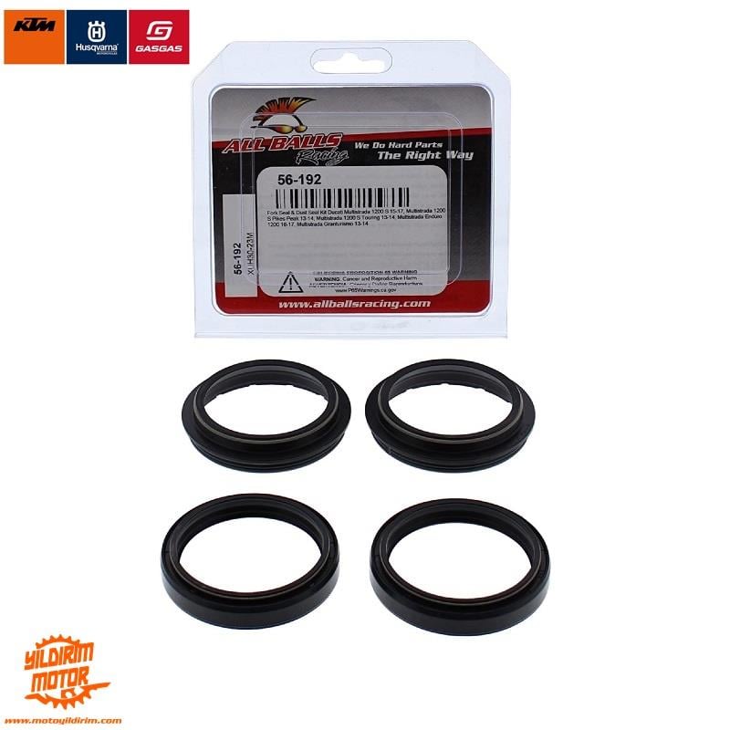 ALL BALLS KTM HUSQ GASGAS ÖN AMORTİSÖR YAĞ VE TOZ KEÇE SETİ 13/25