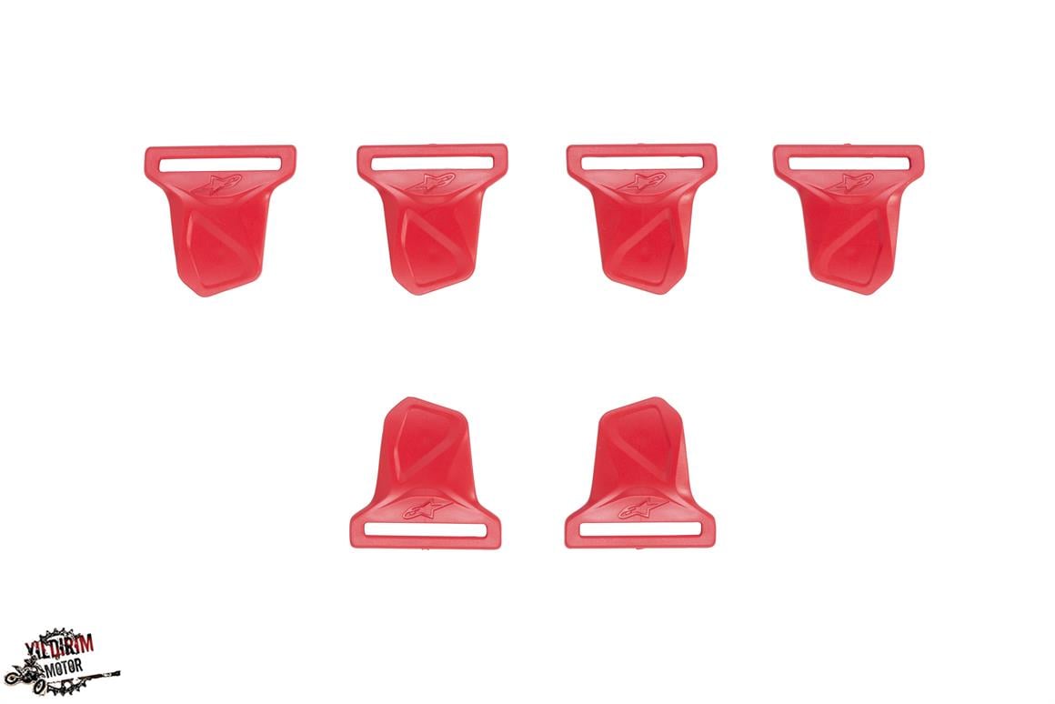 ALPİNESTARS DİZLİK TOKASI KIRMIZI 