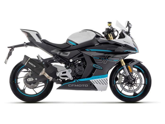 ARROW CF MOTO 450 NX/SR ALİMİNYUM SİYAH EGZOZ 2023