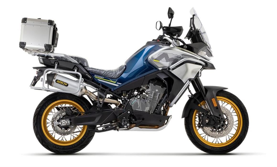 ARROW CF MOTO ALİMİNYUM SİYAH EGZOZ 22-23