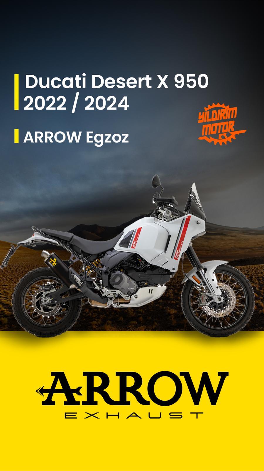 ARROW DUCATİ DESERTX 950 EGZOZ 22-24